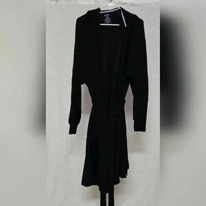 Jambys Waffle Robe NWOT Black unisex
